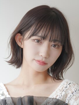 ワン 平塚(ONE009) オリーブベージュ/ウェットヘア /レイヤーカット /平塚