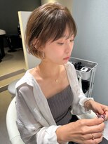 アム(amu)&nbsp;耳掛けショート/ひし形ショート/丸みショート/ショートボブ/小顔