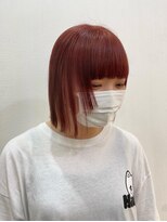 ジャストヘア ラポール 北久里浜店(just hair RAPPOR)&nbsp;【青木菜月】インナーカラー　暖色カラー