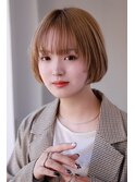 大人可愛い◎イメチェン似合わせカット◎セミディ