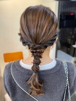 ルーウィン(LE WIN)&nbsp;編みおろしスタイル