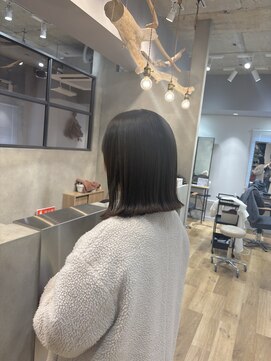 ルーク バイ ヘアーポケット(Luke by hair pocket) 切りっぱなしロブ