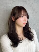 リンクエン(Link enn) 【ミディアムレイヤー】レイヤーカット/韓国ヘア/髪質改善