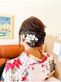 浴衣ヘアアレンジ