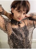 束感ハネ感クシャッとエアリーショート
