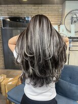 ラフ(LAFF)&nbsp;#着物#メルティーカラー#フェミニンロング#ウェーブミディアム