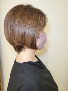 松本平太郎美容室 吉祥寺パートファイブ(PART5) 20代30代40代×グラデーションボブ×イノアカラー