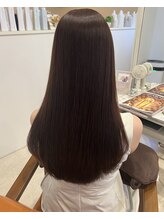 ルポン(Lepont) 蒲郡ヘアカラー/ストレートヘア/アッシュ/透明感カラー/髪質改善