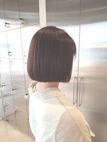 オーガニック リブ 川越(organic+live)&nbsp;秋の暗めカラー◎透明感グレージュ切りっぱなしボブ