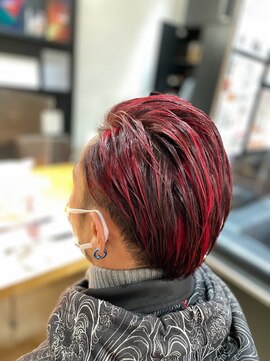 ルーム リシェール 南越谷店(Room RICHAIR) 前髪/マッシュウルフ/レイヤー/フェード/北越谷/パーマ/ショート