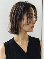 ヘッズ 市川(HEADS ex) 髪質改善 脱白髪染め ボブ 市川