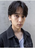 MEN’S HAIRブルーブラックシャドウパーマ
