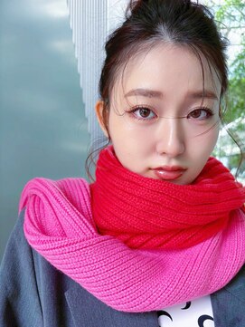 ホフ 大阪心斎橋店(F.O.F) オリーブミルクティーカラーベージュボブブリーチレイヤー心斎橋