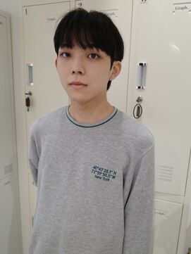 シースルーマッシュメンズマッシュ