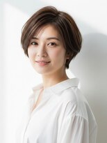 レウナ 外苑前(Reuna)&nbsp;【30代40代50代】カットで決まる大人可愛いショートボブ