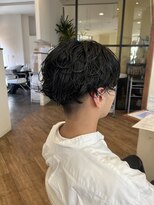 ジップ 浜田店(zip)&nbsp;メンズモードセンターパート×20代韓国風