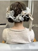 ツインお団子/ヘアセット
