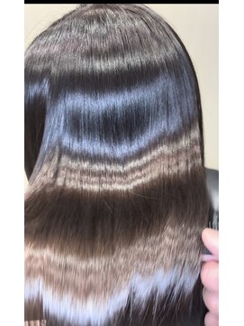 ミッツスタイル 福島(MIITS STYLE) 髪質再整ストレート×ダークブラウン