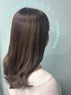 チキータ(chiquita) ハイライト&グレーベージュ