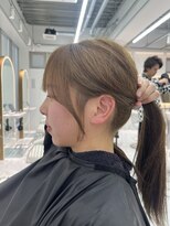 ロンドルピナス 小倉(Lond Lupinus)&nbsp;ミディアムレイヤーカット/似合わせカット/大人ガーリー/20代