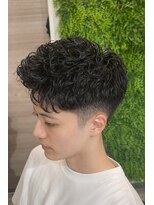 デルフィーノ ヘアーパフォーム(delfino hair perform)&nbsp;メンズパーマスパイラルニュアンスツイストスパイラルナチュラル