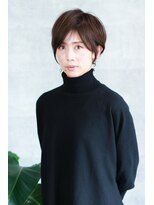 ルー ハナレ(Luu HANARE)&nbsp;ぱつっとボブ/透明感カラー/暖色カラー/髪質改善/神戸/岡本