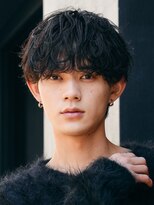 バイフィフス 原宿/表参道(by fifth)&nbsp;メンズシースルーマッシュニュアンスパーマシャドウパーマテテ風