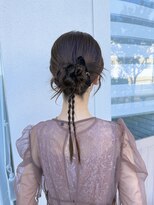 メゾンルヴェール 岐阜穂積(Maison LeVert)&nbsp;お呼ばれヘアアレンジ♪