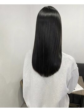 ロアヘアーコーディネート 京都駅前店(LoRE hair coordinate) 暗髪艶ストレート