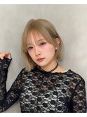 福岡ボブ/縮毛矯正/ぱつっとボブ/ボブ/髪質改善/レイヤーボブ