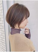 レイヤーボブ表参道髪質改善ショートカット切りっぱなしボブ