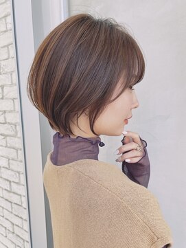 ローマー(ROAMER omotesando) レイヤーボブ表参道髪質改善ショートカット切りっぱなしボブ