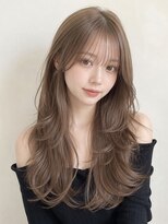 ベル 新宿(Belle)&nbsp;韓国風レイヤーカット/ミントカラー/ミルクティーベージュ