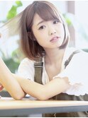 上司ウケ抜 群☆美ツヤの大人可愛いストレートボブ♪【平塚】