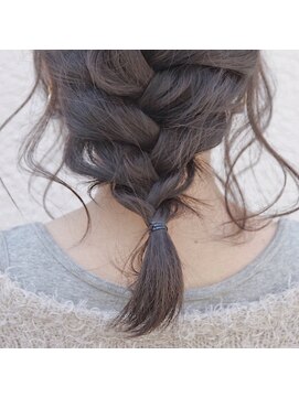 チョビー(Chobii) 【chobii】ミルクティーグレー☆ダブルカラー☆イルミナ