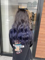 ラフ バイ マグ 南松本(R.A.F. by Mag)&nbsp;【R.A.F】ネイビーグラデーション