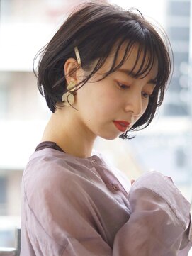 アトリエ フェム(atelier.fem) atelier.fem ニュアンスラウンドボブ