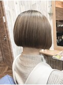 BERRY＿ボブ＿マッシュショート＿カーキグレージュ_10代20代30代