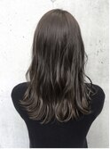 【yuka】ブリーチなし、アッシュグレージュカラー