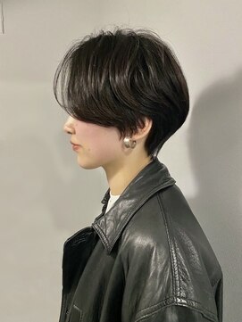 前髪なしショート ショートカット ハンサムショート 南青山 L シセイ 青山 Shisei のヘアカタログ ホットペッパービューティー
