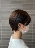透明感♪20代30代40代髪質改善カラー内巻きショートボブ小顔艶感