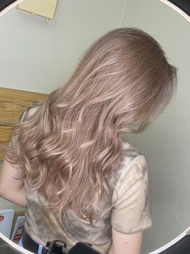 メリー ひたちなか(MERRY) まゆ上シースルー×暗めカラー☆ゆる可愛カジュアルセミディ♪