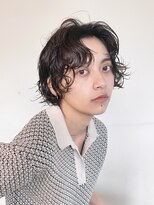 アイティーバイアルバム 下北沢店(IT by ALBUM)&nbsp;ラフアンニュイパーマ_ホワイトグレージュネビージュ_29201