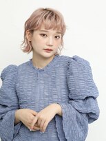 エンタク 新宿三丁目店(enntaku)&nbsp;ケアブリーチ/グラデーションカラー/ペールベージュ[新宿三丁目]