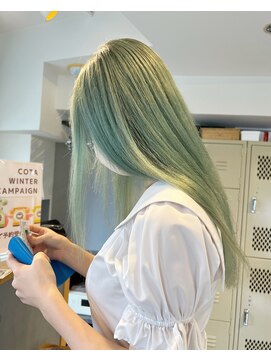 コイ(coii) 大人ハイトーンカラー/パステルグリーン/ミントグリーン/