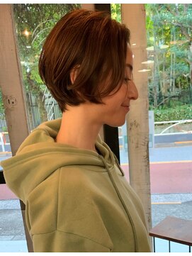 ナタン 自由が丘(NATHAN) フレンチセピアアッシュ×マリンブルー×グクマッシュ×髪質改善