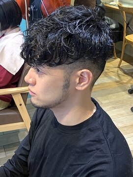 リスタバイネオリーブ 浅草(Re:sta by neolive) スペインカール外国人風パーマプードルパーマメンズパーマ