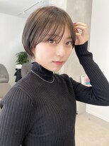 サークル(circle) ★薄めバング小顔カットヘルシースタイルショコラアッシュ_☆≡