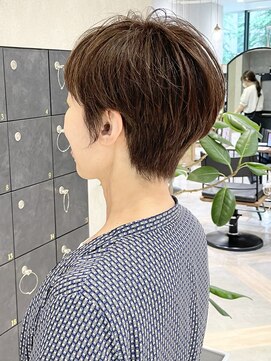 ザザ シンジュク(ZA/ZA shinjuku) 大人ベリーショート×ショートバング