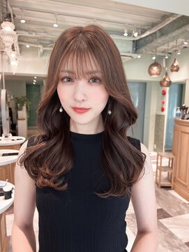 ロンド アンブル 四条烏丸(Lond ambre) 【Lond ambre】五島巨幹 プリカール/波巻き/グレージュカラー